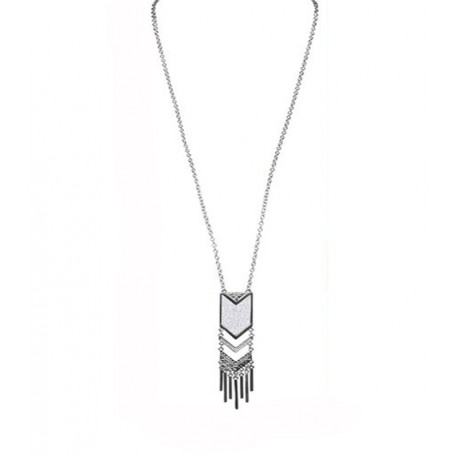 long chain necklace tassel pendant SALHENP