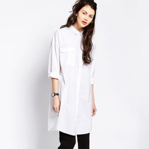 long shirts women night short shirt dresses 2015 new summer fashion european style  white long SNVPHCB