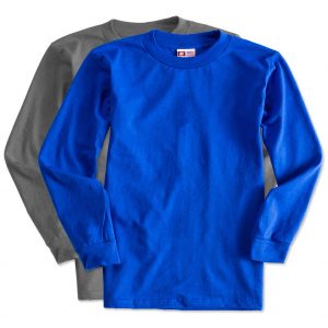 long sleeve t shirt custom bayside 100% cotton usa long sleeve t-shirt - design long sleeve t- shirts XGTELWO