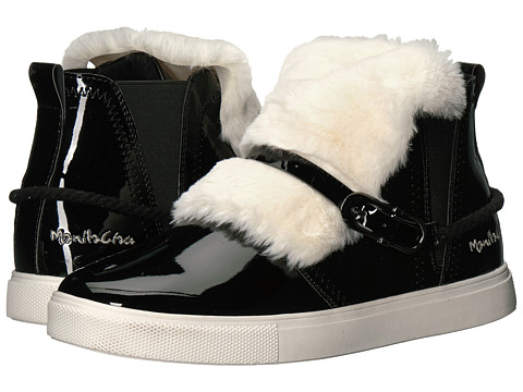 luxury view more like this manila grace - faux fur front high top sneakers OTQCNVY