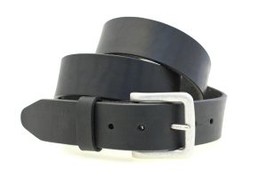 made in usa black latigo leather belt single hole EIAPLXK