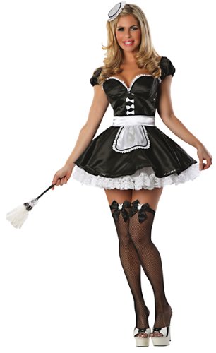 maid outfit amazon.com: playboy ma cherie maid costume: clothing RRGNDCU