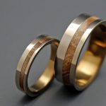 matching wedding rings wooden wedding rings, titanium wedding ring, unique wedding ring, maple wedding PLHGQOF