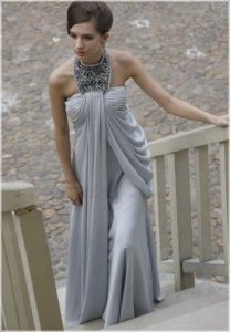 maternity evening dresses cheap discount plus size grey a-line/princess high neck chiffon long maternity  evening ZXNWOMQ