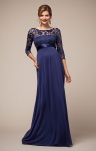 maternity evening dresses lucia maternity gown windsor blue - maternity wedding dresses, evening wear  and party CHPNUMR