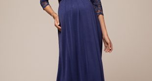 maternity evening dresses lucia maternity gown windsor blue - maternity wedding dresses, evening wear  and party CHPNUMR