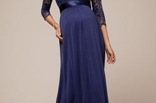 maternity evening dresses lucia maternity gown windsor blue - maternity wedding dresses, evening wear  and party CHPNUMR