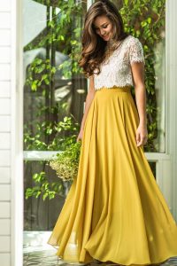 maxi skirts amelia full yellow maxi skirt ZYKAZRN