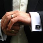 men engagement rings ... trend alert: engagement rings for men KQRVELI