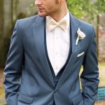 menu0027s blue wedding suit XGRPQFZ