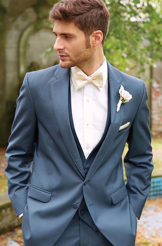 menu0027s blue wedding suit XGRPQFZ
