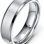 men wedding ring 4mm/6mm/8mm unisex titanium wedding band rings. DXATIRN