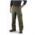 mens cargo pants 100% cotton shell stands up to wear and tear · guide gear menu0027s cargo MQMOLCS