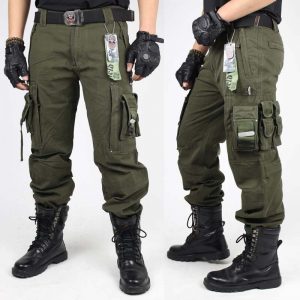 mens combat trousers black combat trousers men FORXOAU