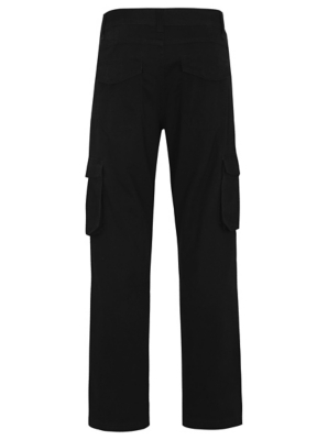 mens combat trousers cargo trousers - black IUDGCYO