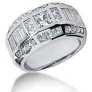 mens diamond rings platinum menu0027s diamond ring 3.53ct NRIMJXN