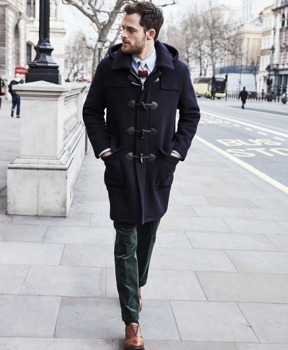 Choose stunning and stylish mens duffle coat