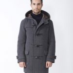mens duffle coat + quick view sold out grey-mens-duffle-coat-m5-front ... JRHQOHR
