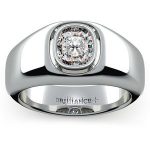 mens engagement rings atlas cushion solitaire mangagement™ ring (1 1/2 ctw) HEHKIXH