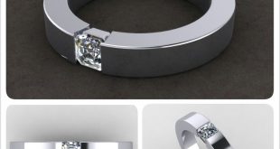 mens engagement rings custom solitaire menu0027s engagement ring in durable platinum PEGVMVU