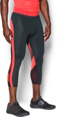 mens leggings menu0027s heatgear® supervent compression ¾ leggings 1 color $44.99 QAOOZMU