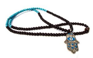 mens necklaces menu0027s hamsa necklace - beaded necklaces - omebm ABSHWKC