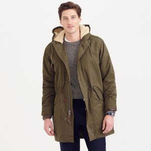 mens parkas j. crew EKHRTGB