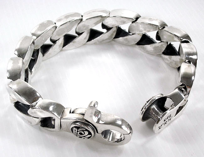 mens silver bracelets crown cuban menu0027s sterling silver biker bracelet TYKXLWK