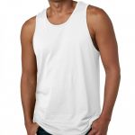 mens tank tops next level menu0027s jersey solid tank top 3633 white small YHBLIWZ