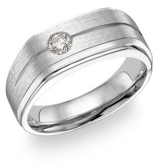 mens white gold rings 14k white gold menu0027s diamond ring (0.25 carats) ZPOROKO