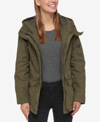military jacket women leviu0027s® hooded military jacket KWRVCUR