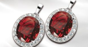 millionaire oval ruby earrings QUCQOZC