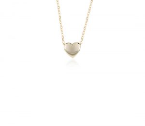 mini heart pendant in 14k yellow gold IKWCYZY