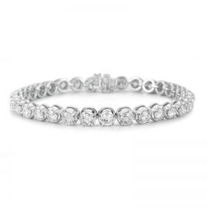 miracle diamond tennis bracelet 3ct PZNCSWU