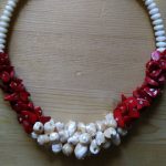 mother of pearl necklace coral reef (coral and mother-of-pearl necklace) GFNZHDQ