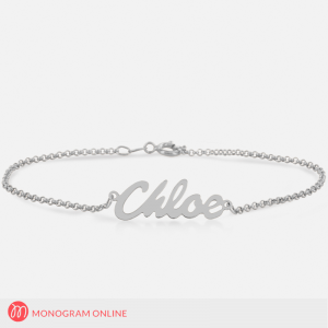 name bracelets personalized silver name bracelet PTUWJJS