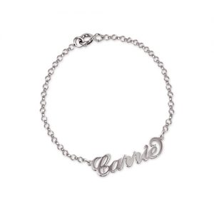 name bracelets ... sterling silver  DGUYBJS