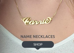 name necklace name necklaces QZWTNWA