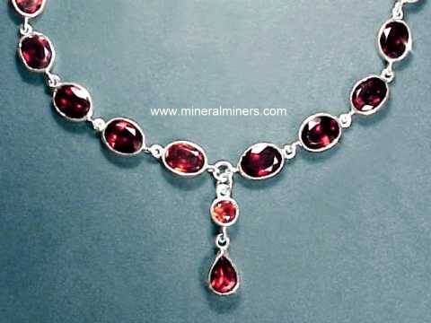 natural red almandine garnet necklace. item: ... SJVXFMU