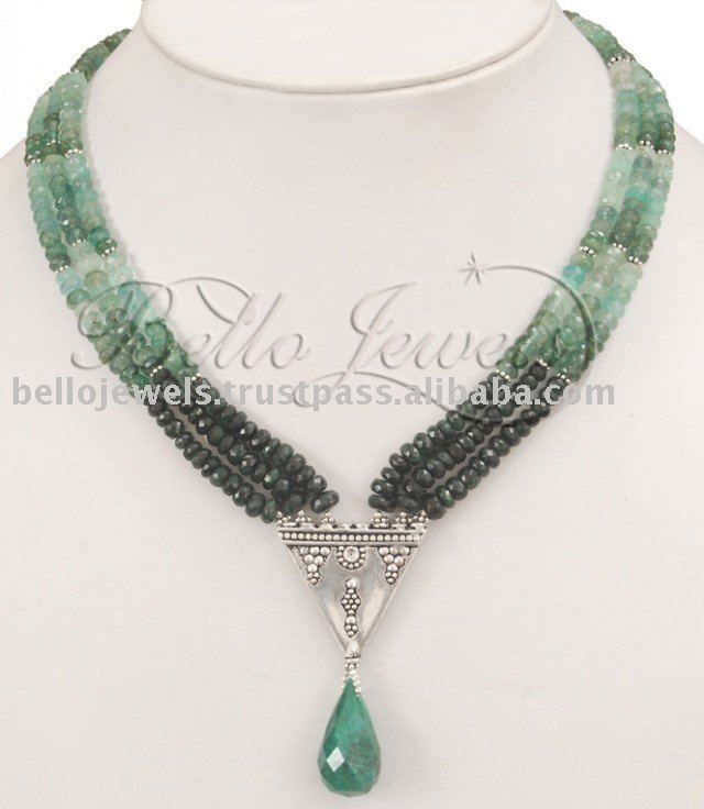 necklace beads source colombian - zambian emerald beads necklace regina on  m.alibaba.com XMVRDID