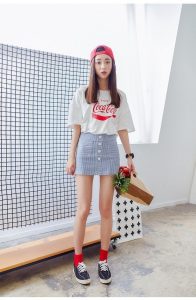 nice korean fashion loose cotton printed t-shirt by www.globalfashion VLMGNAV