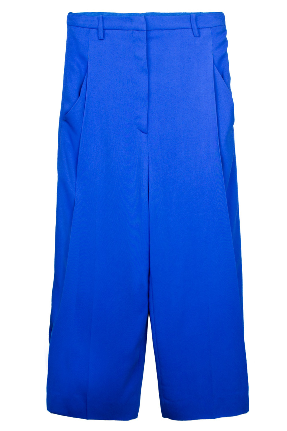 nº21 pleated wide blue pants NTMVRXC