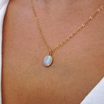 opal necklace | etsy OZVXUUI