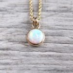 opal necklace | etsy ZLOSABW