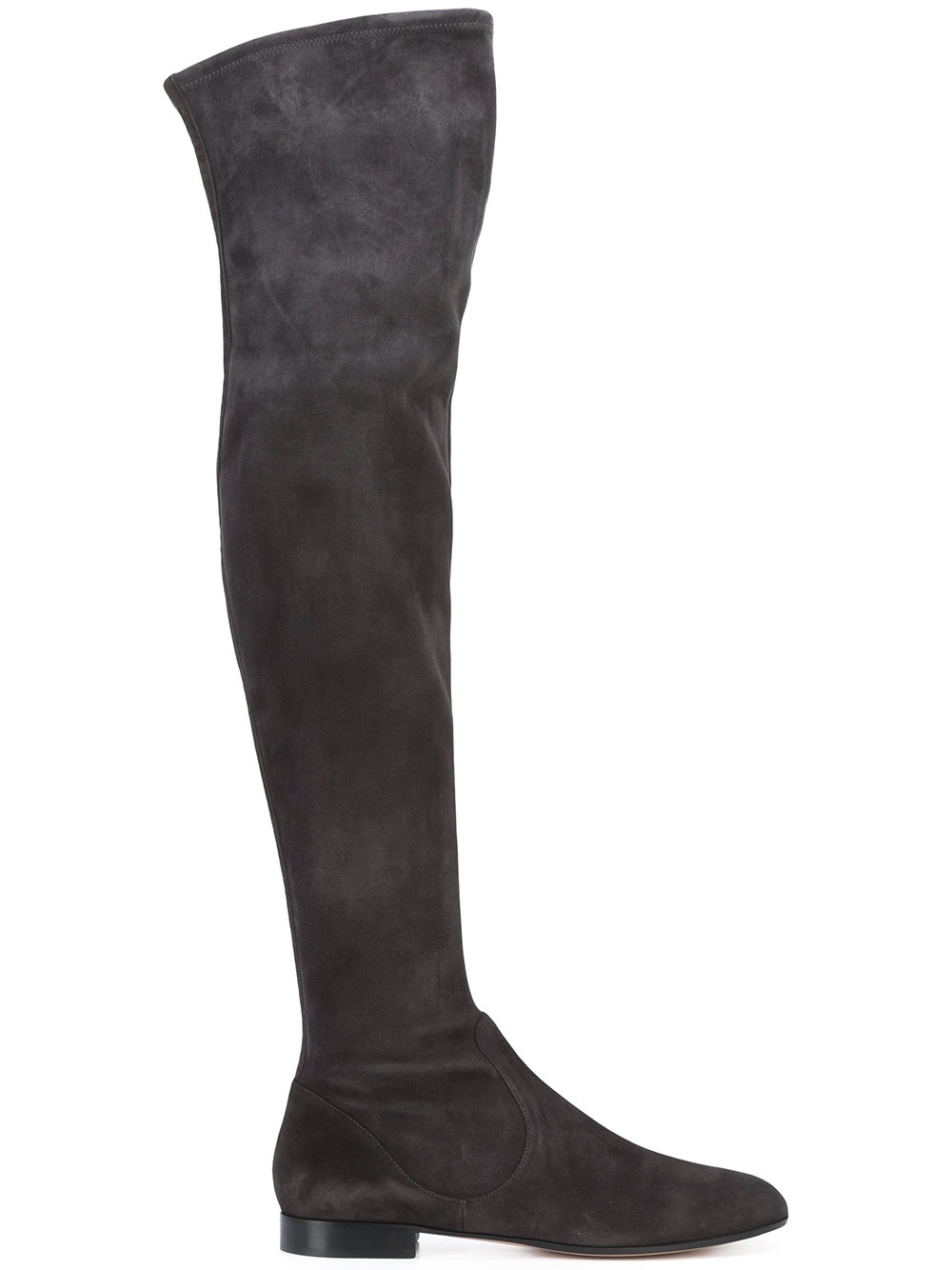over-the-knee suede boots ISTFUFE