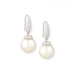 pearl and diamond earrings quick look FCUGTIL