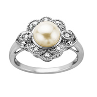 pearl engagement rings non-traditional engagement rings: what the pearl symbolizes - the pink bride XUIGNIF