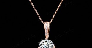 pendants for women double fair ol style cubic zirconia chain necklaces u0026 pendants rose gold VOHWCUL