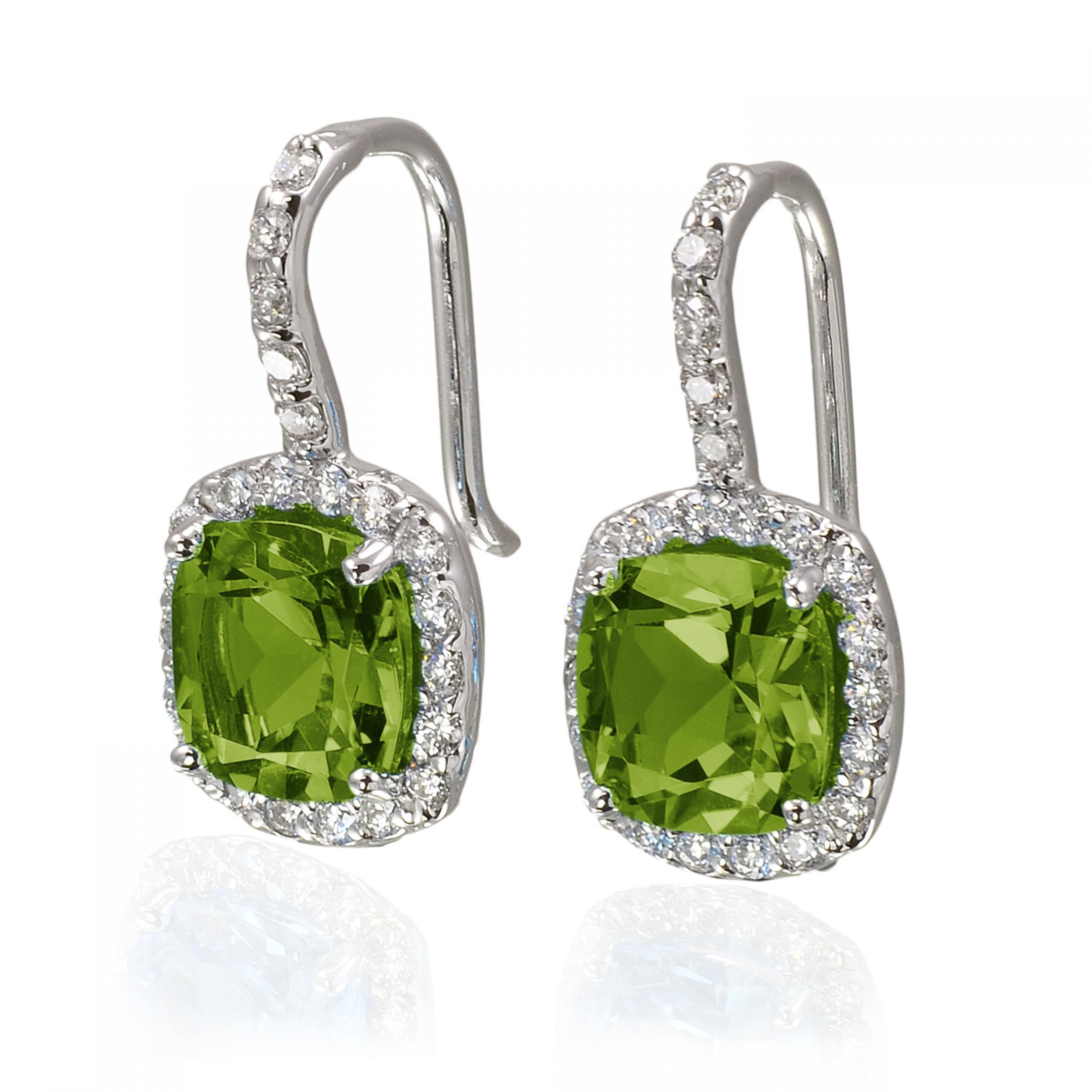 Great looks are possible with peridot earrings
