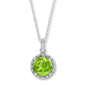 peridot necklace WZIPFDV